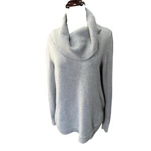 Periwinkle turtleneck sweater